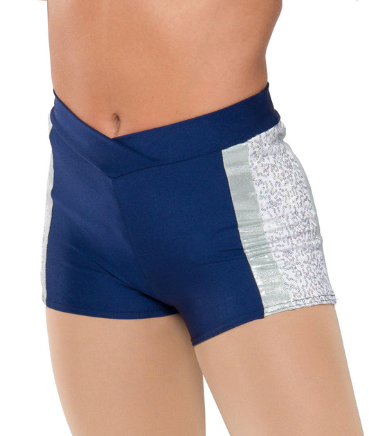 T2051 V-Waist Hot Pants