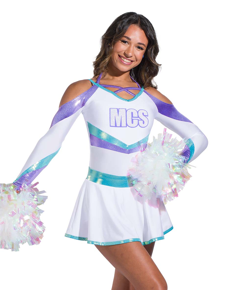 T2267 Cold Shoulder Leotard
