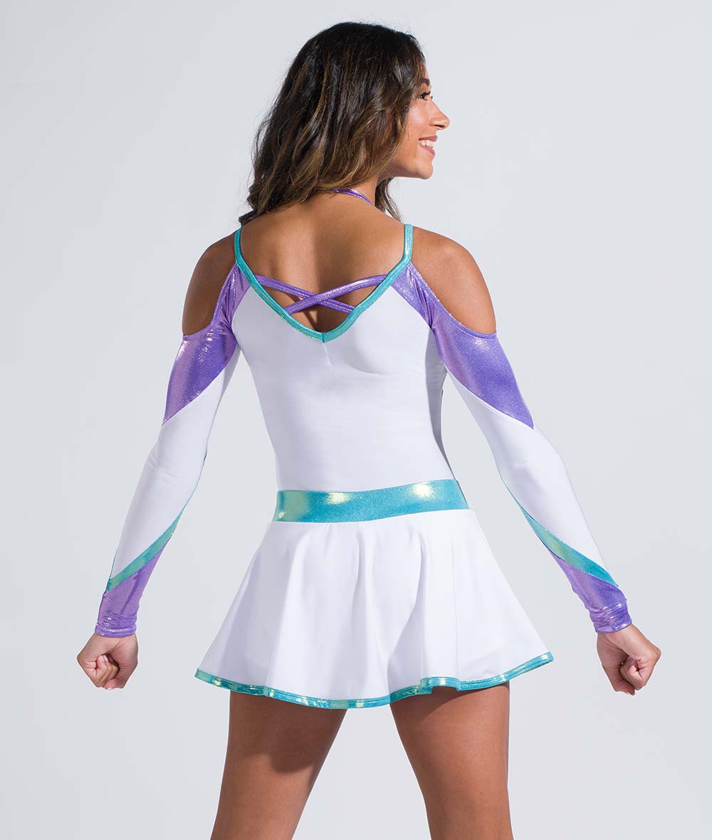 T2267 Cold Shoulder Leotard
