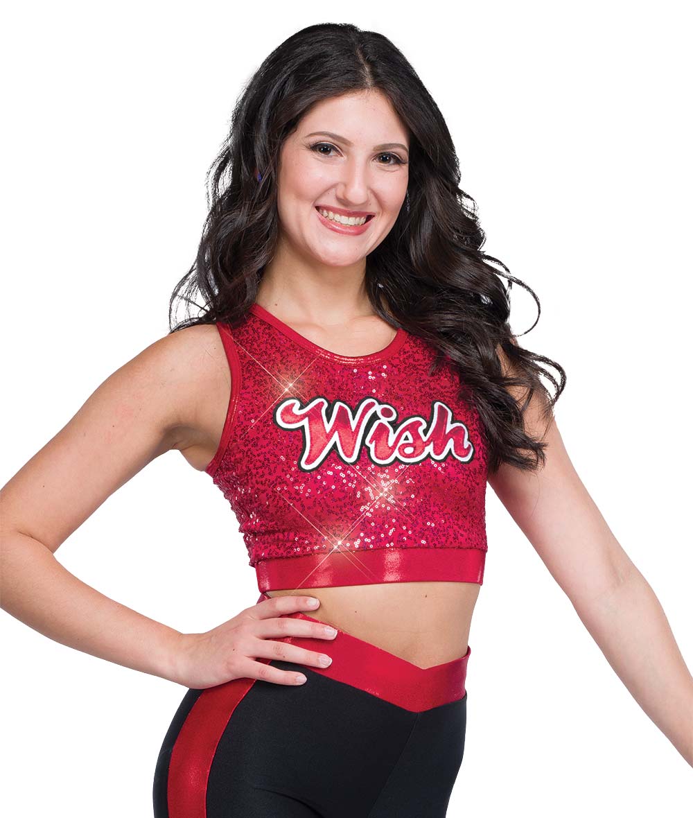 T2273 Sequin Bra Top