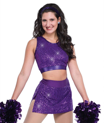 T2273 Sequin Bra Top