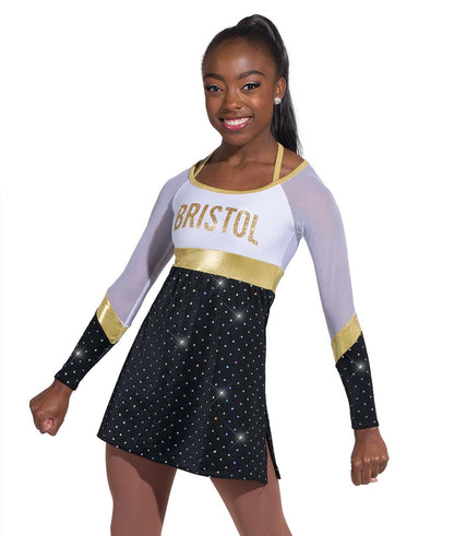 T2300 Sequin Dot Dress