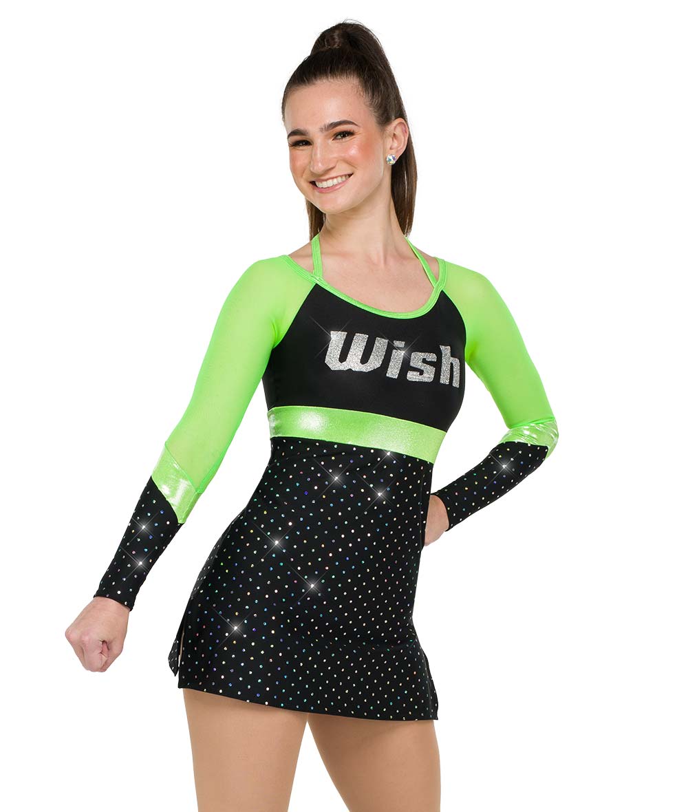 T2300 Sequin Dot Dress