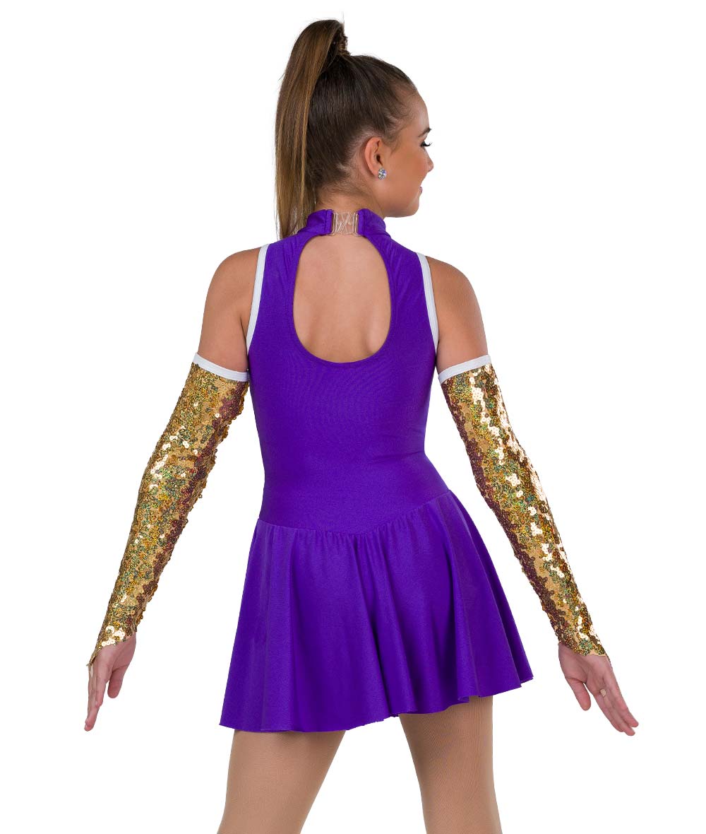 T2311 Criss Cross Twirl Dress