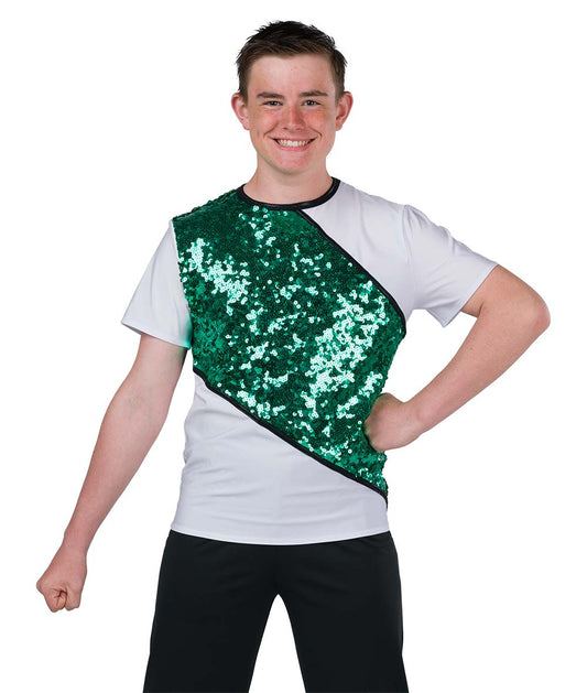 T2323 Diagonal Guy Top