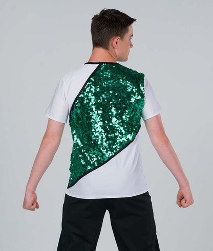T2323 Diagonal Guy Top