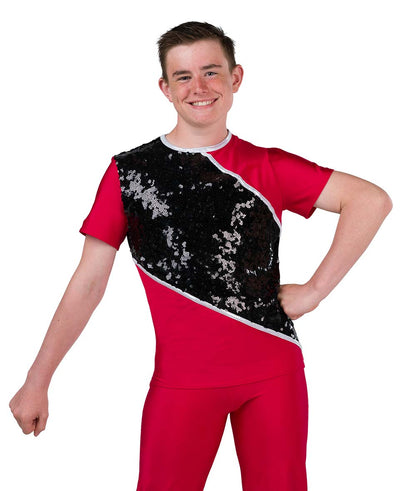 T2323 Diagonal Guy Top