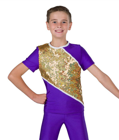 T2323 Diagonal Guy Top