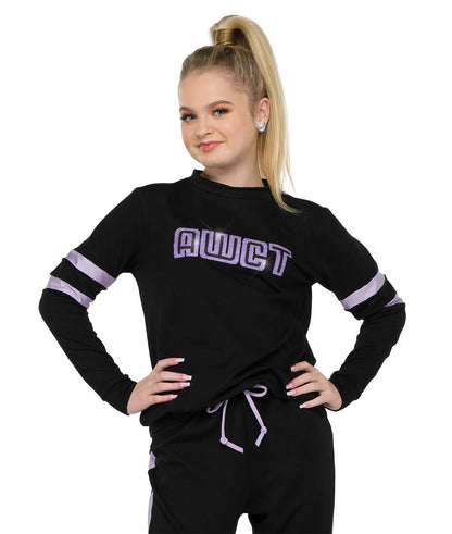 T2325 Athletic Stripe Sweatshirt
