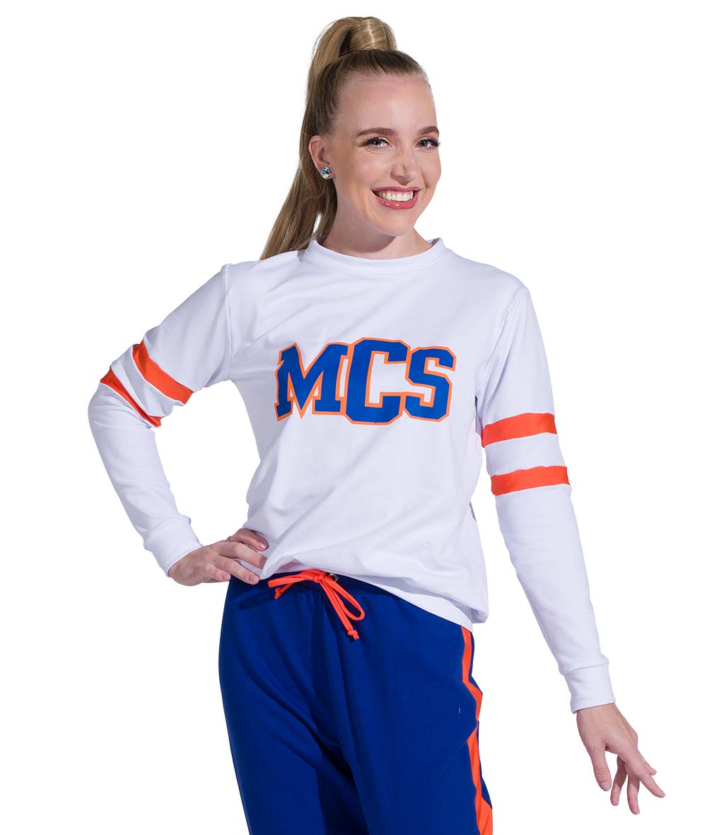 T2325 Athletic Stripe Sweatshirt