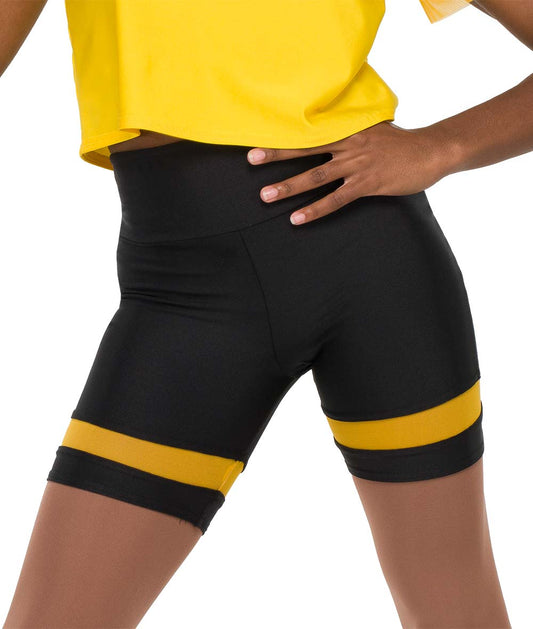 T2359 Mesh Trim Bike Shorts