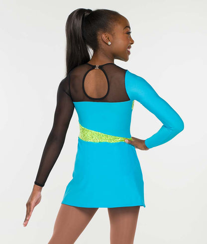 T2361 Color Block Dress