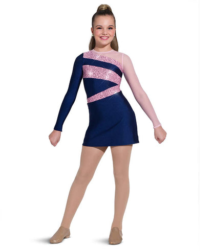 T2361 Color Block Dress