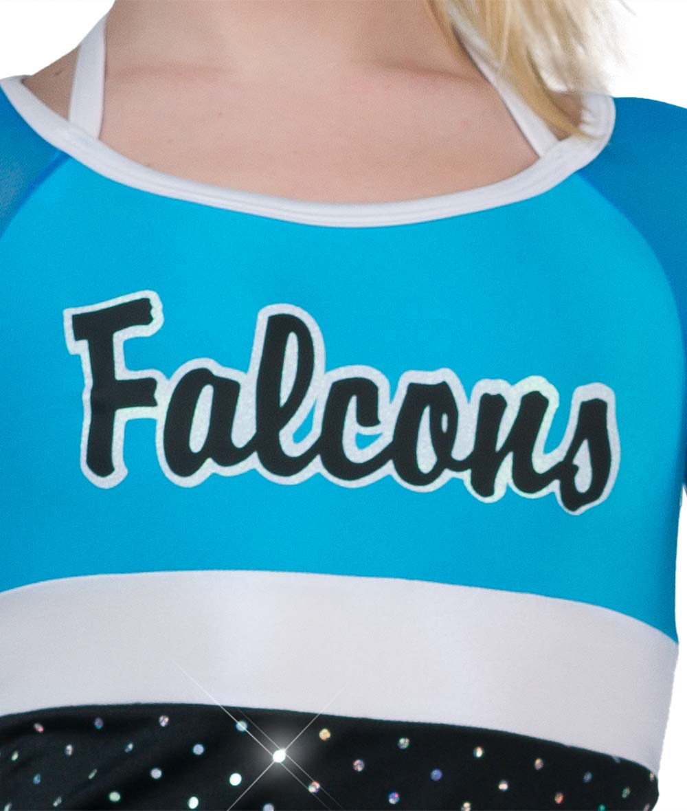 TA171 Script Two-Tone Vinyl Applique