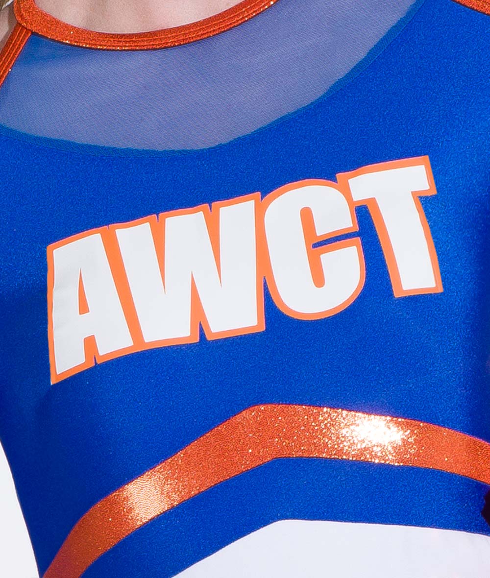 TA172 Narrow Two-Tone Vinyl Applique