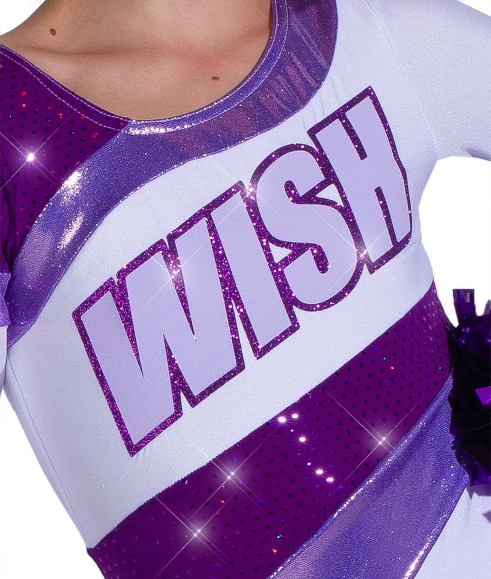 TA173 Two-Tone Slanted Vinyl Applique